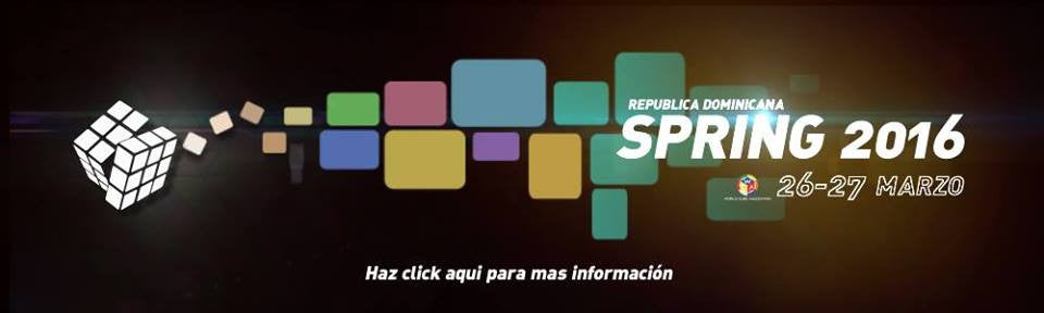 Duodécima Competencia Oficial Cubo Rubik República Dominicana