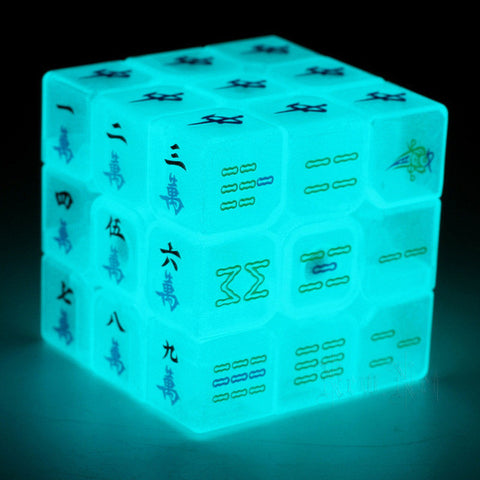 Z-Cube Mahjong Luminico Azul