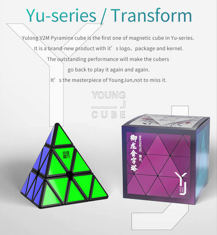 YJ YuLong Pyraminx v2 M (magnético)
