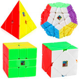 Moyu Meilong combo set de 4 cubos (Pyraminx, Megaminx, square-1, Skewb)