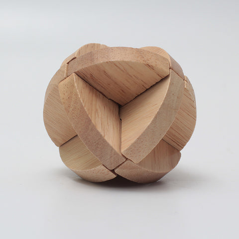 Luban Ball wooden puzzle