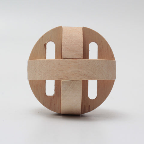 Circular Ball wooden puzzle