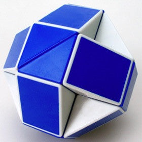 ShengShou Twist Puzzle-Snake (Azul con Blanco)