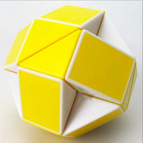 ShengShou Twist Puzzle-Snake (Amarillo con Blanco)