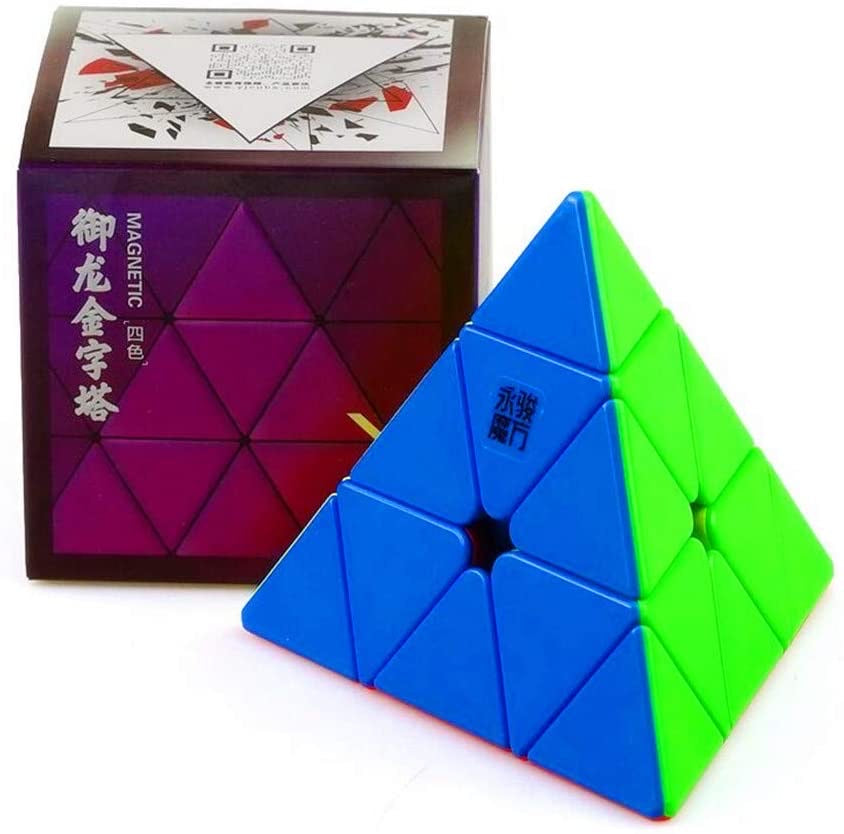 YJ YuLong Pyraminx v2 M (stickerless, magnético)